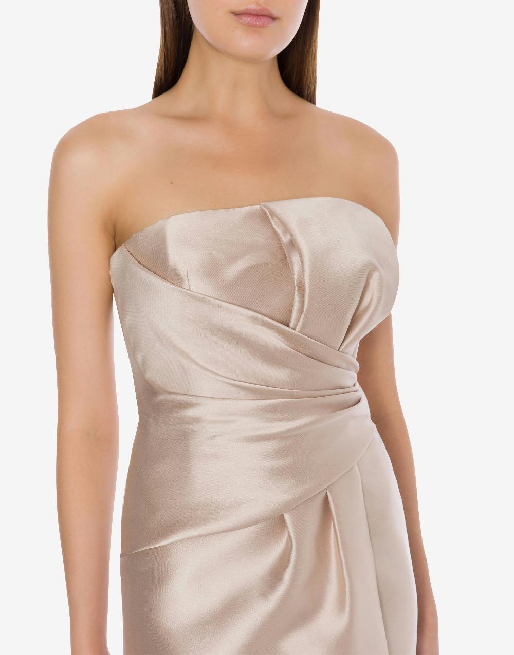 Alberta Ferretti Abito longuette in mikado Cocktail Online