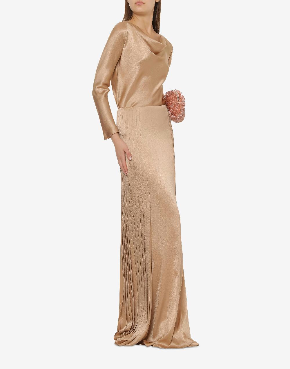 Alberta Ferretti Blusa in raso Cocktail Saldi