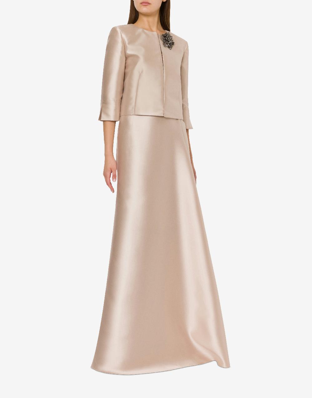 Alberta Ferretti Gonna lunga in mikado Saldi Di Fabbrica
