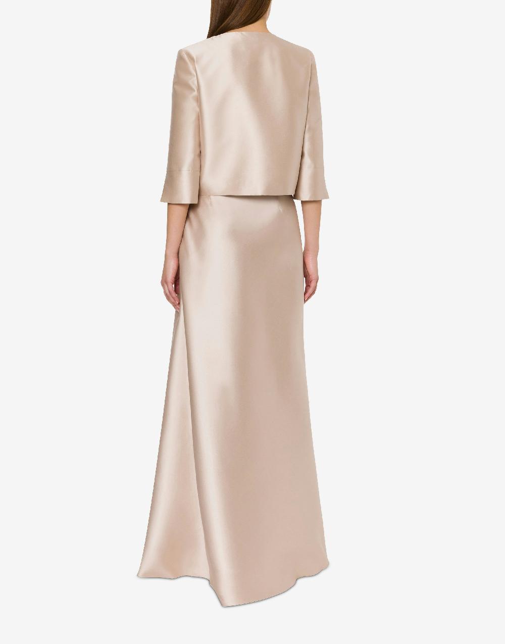 Alberta Ferretti Gonna lunga in mikado Saldi Di Fabbrica