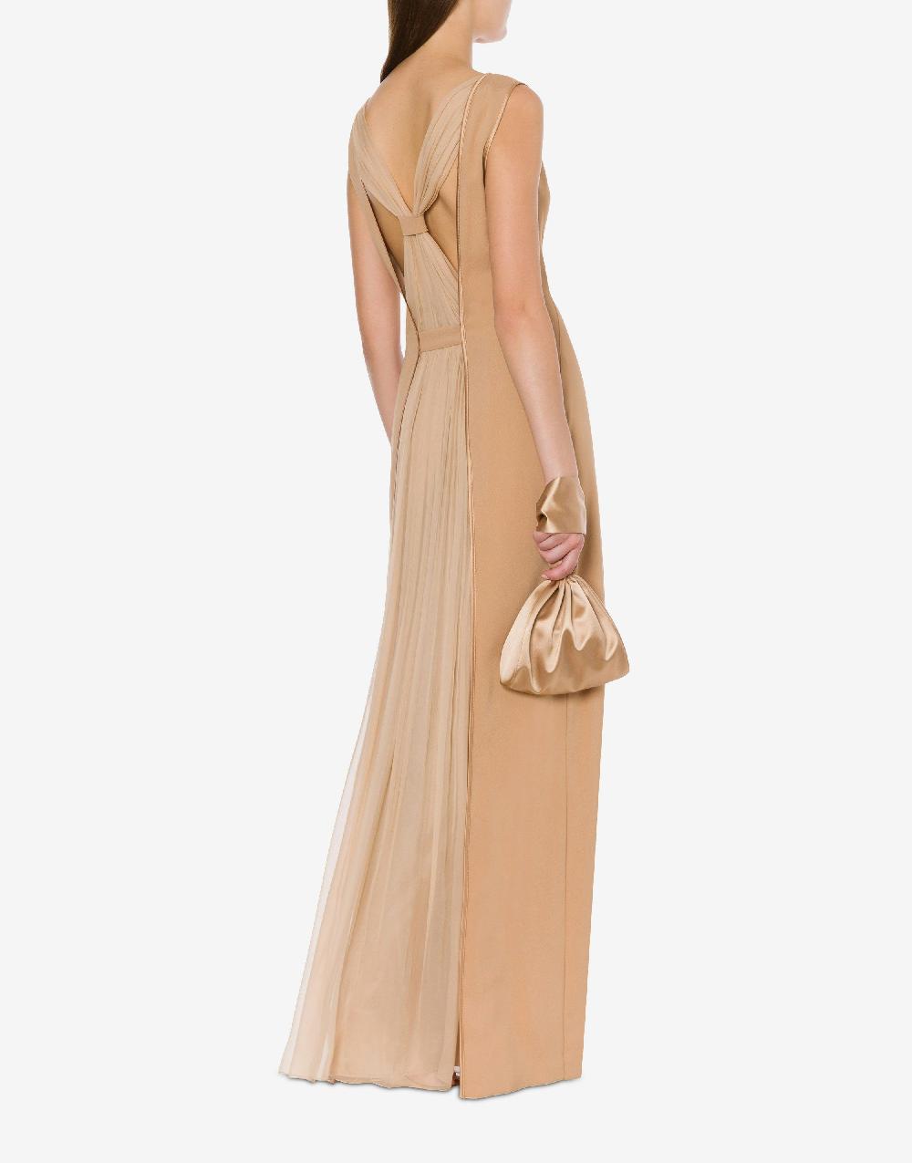 Alberta Ferretti Abito lungo in enver satin I Più Venduti