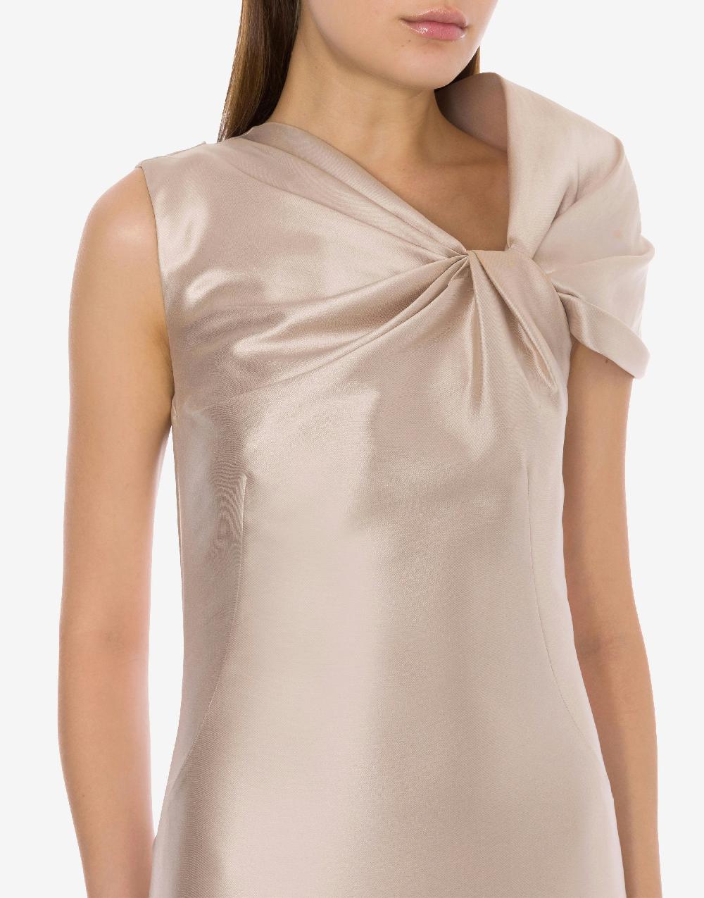 Alberta Ferretti Abito lungo in mikado Cocktail Vendite Flash