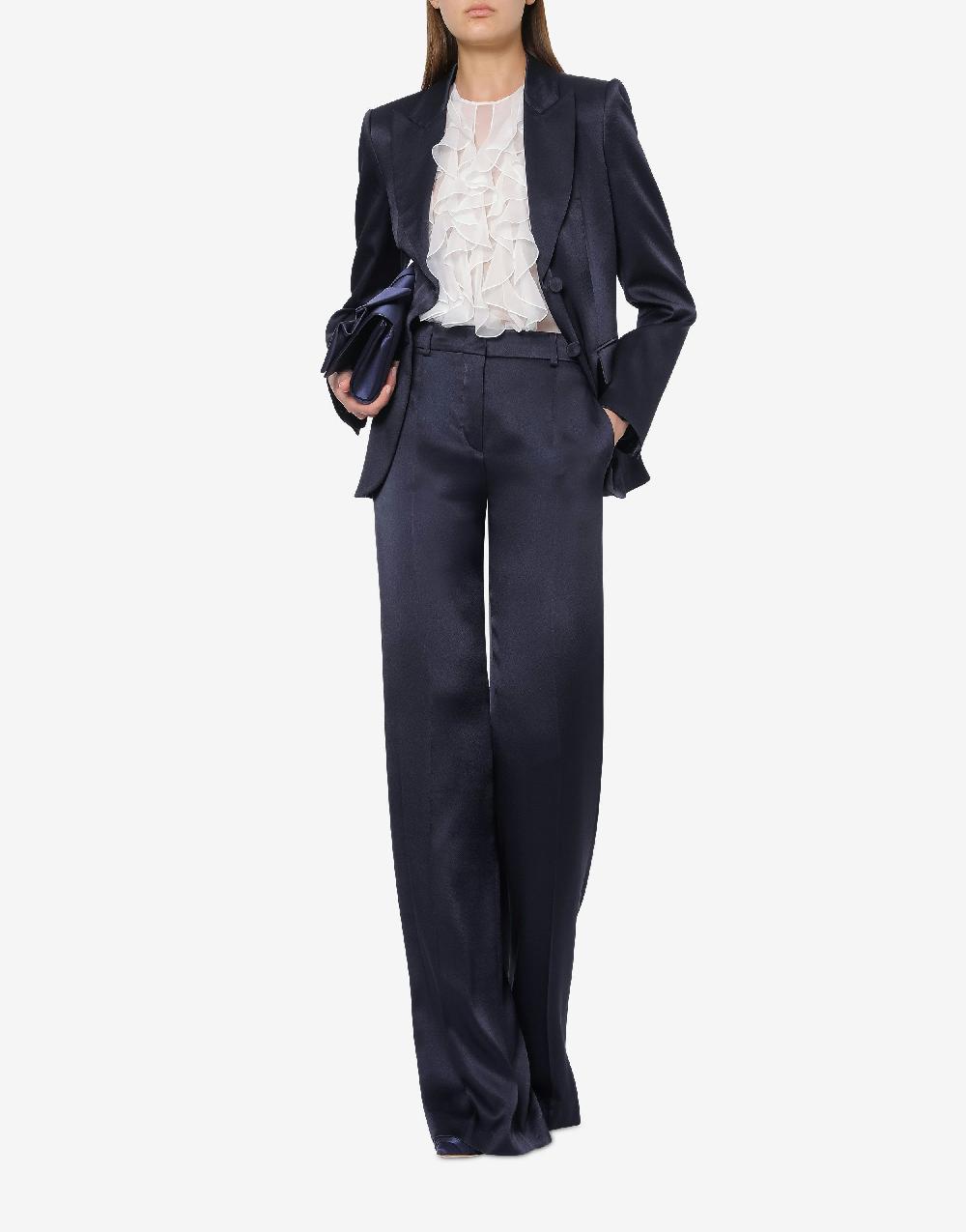Alberta Ferretti Pantalone in raso Cocktail 2025