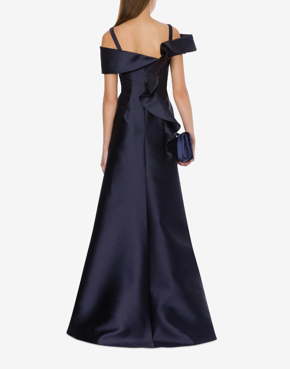Alberta Ferretti Abito in mikado Cocktail Offerta settimanale