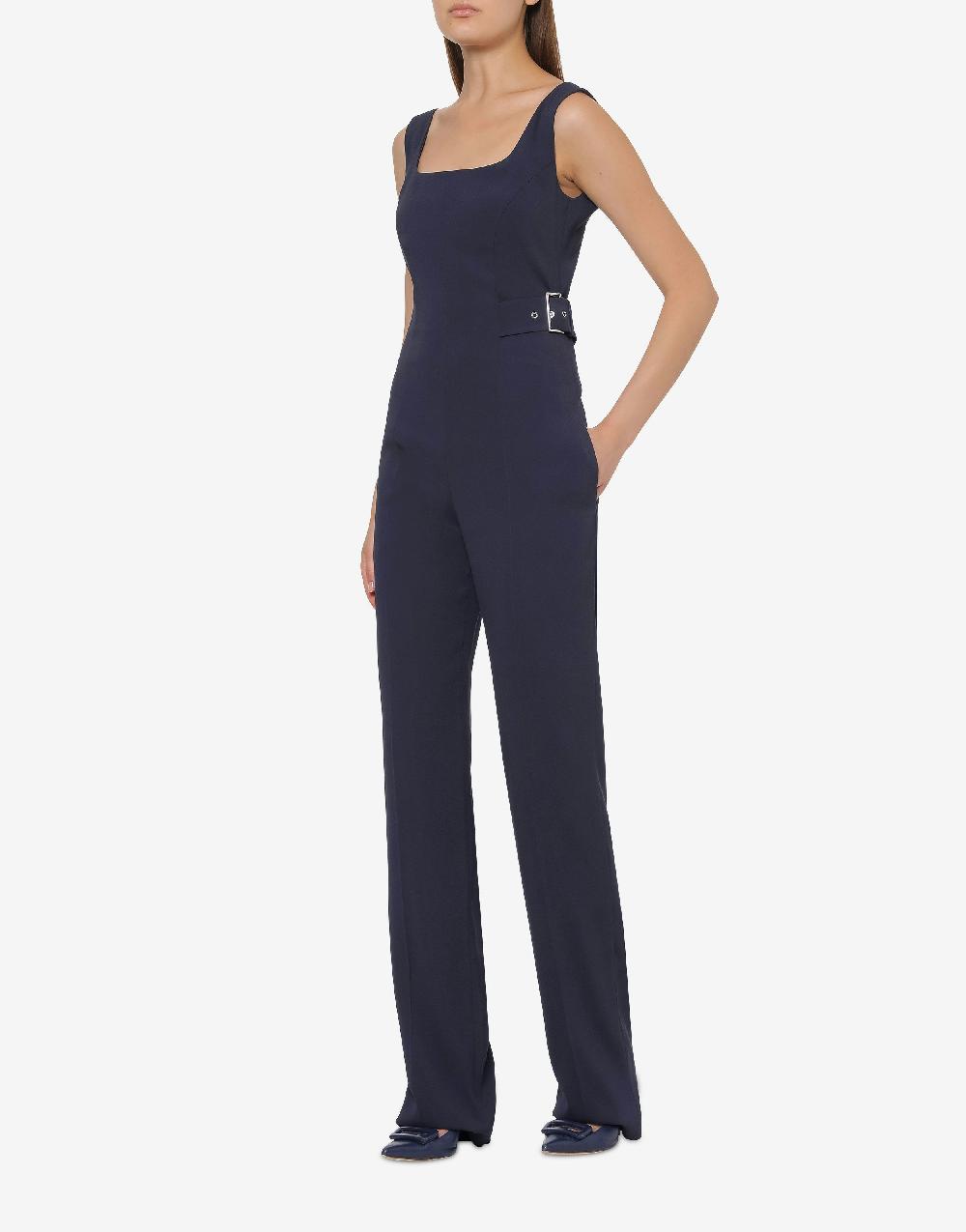 Alberta Ferretti Tuta in enver satin Nuovo