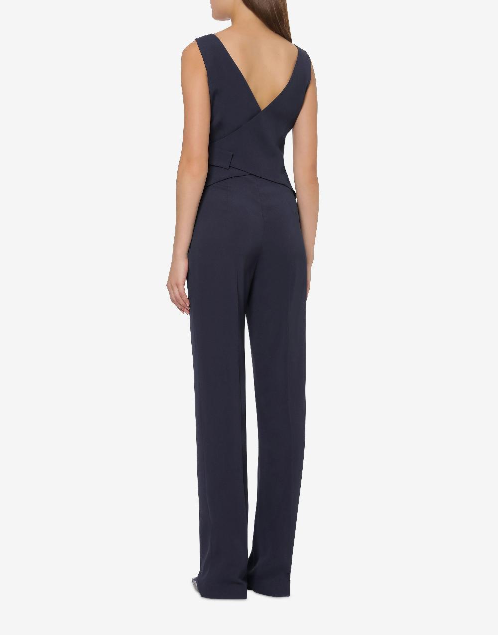 Alberta Ferretti Tuta in enver satin Nuovo