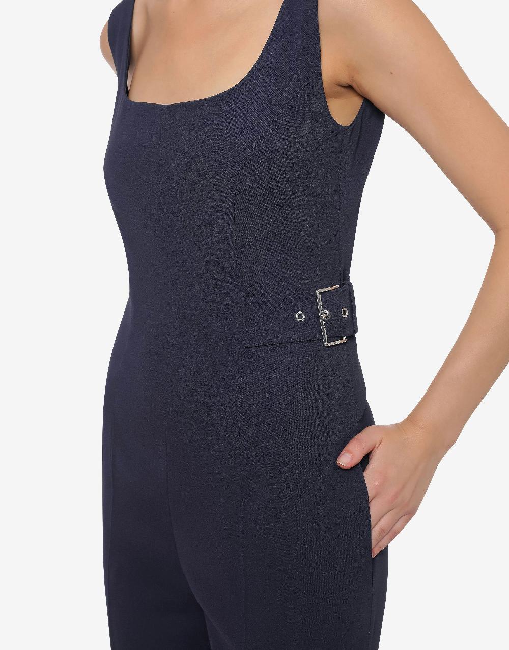 Alberta Ferretti Tuta in enver satin Nuovo