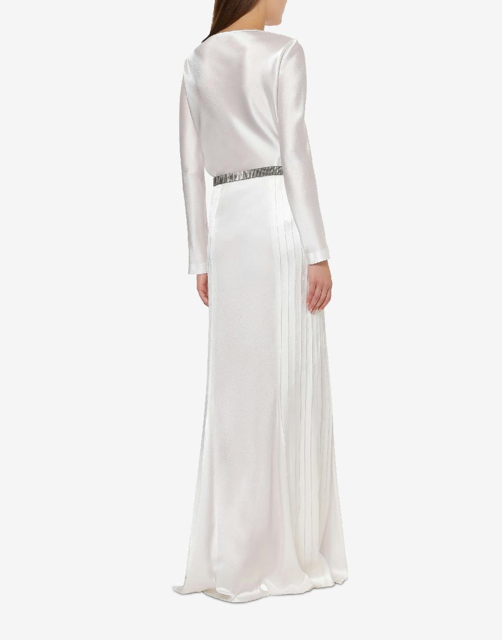 Alberta Ferretti Blusa in raso Cocktail Qualità Garantita
